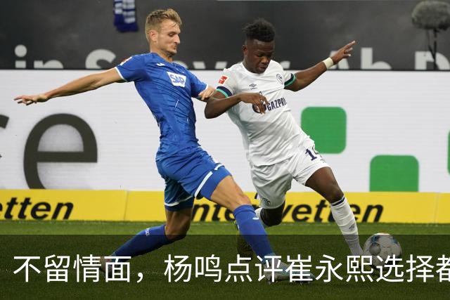 不留情面，杨鸣点评崔永熙选择都是错，广东队有望退货