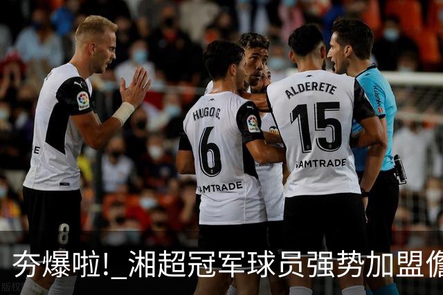 夯爆啦! 湘超冠军球员强势加盟儋州队! 琼超球员名单出炉→